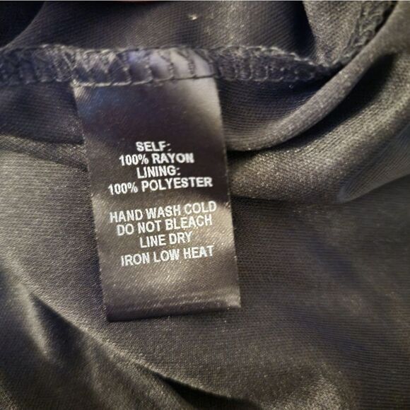 Lulu’s Heart's Desire Black Lace-Up Maxi Dress S - Picture 4 of 5